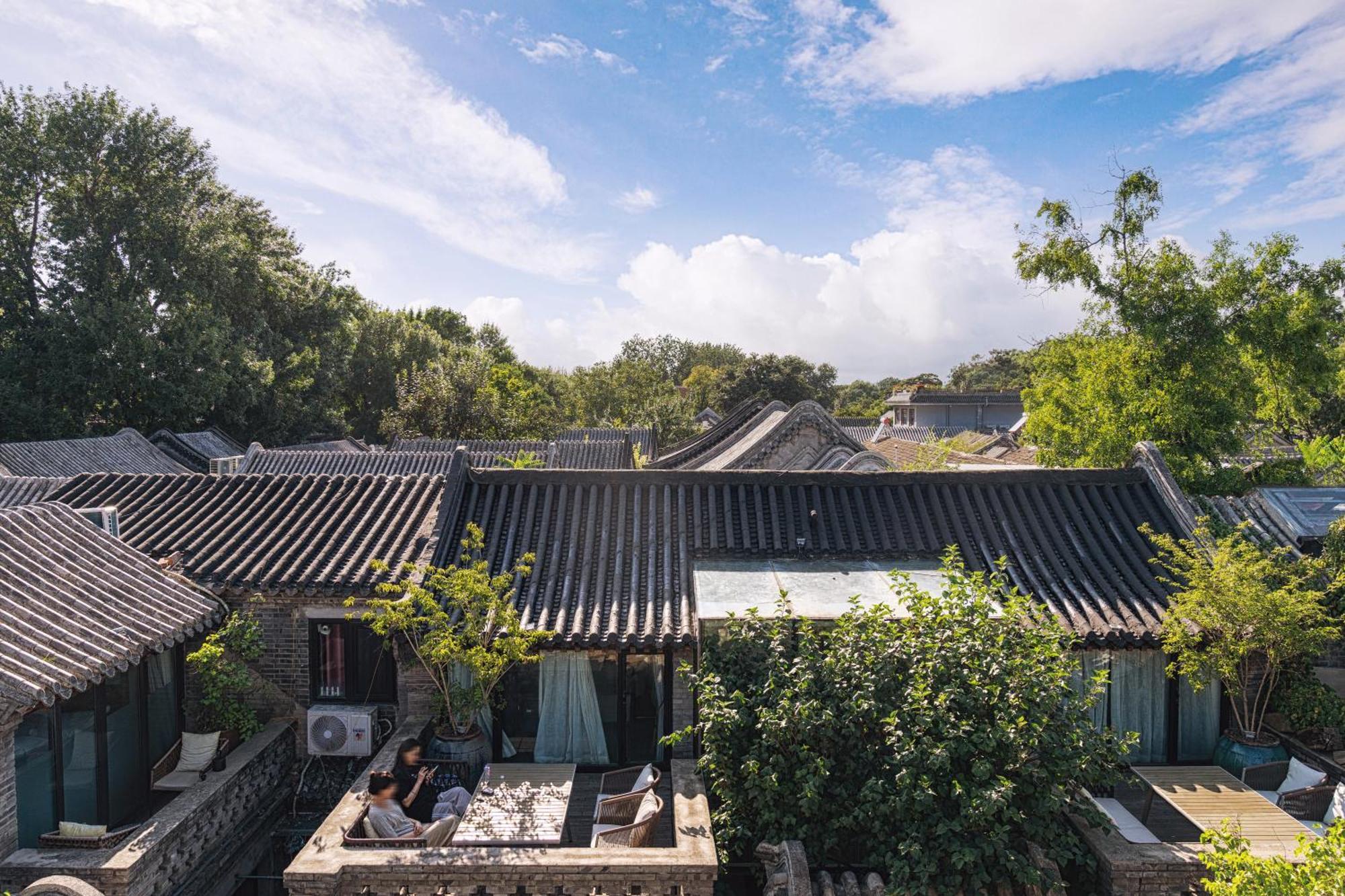 Beijing Le Zai Nan Luo Gu Xiang Wang Fu Jing Forbidden City Courtyard Hotel&Free Laundry Service&Free Coffee And Dumpling Experience Service Zewnętrze zdjęcie