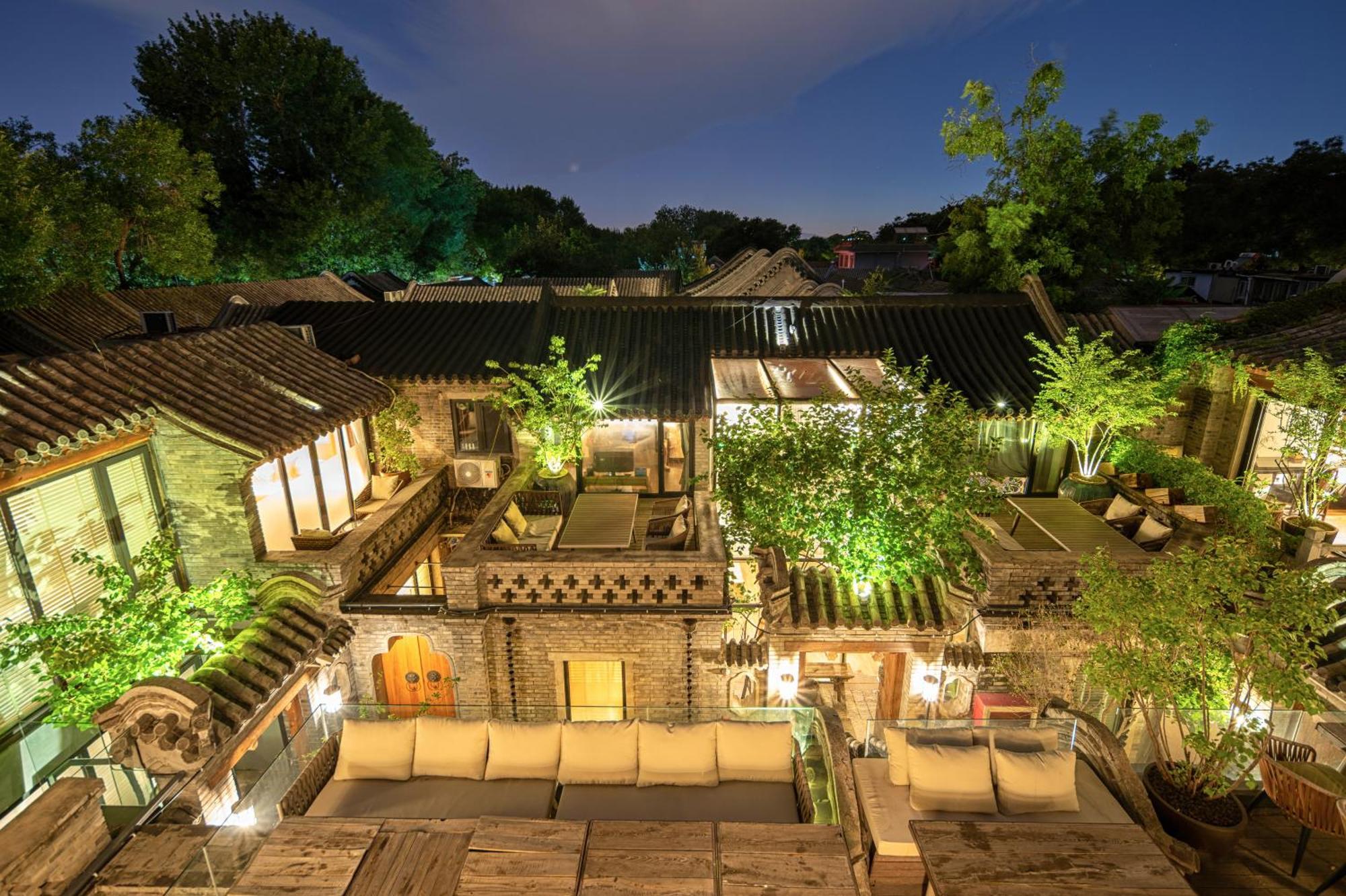 Beijing Le Zai Nan Luo Gu Xiang Wang Fu Jing Forbidden City Courtyard Hotel&Free Laundry Service&Free Coffee And Dumpling Experience Service Zewnętrze zdjęcie