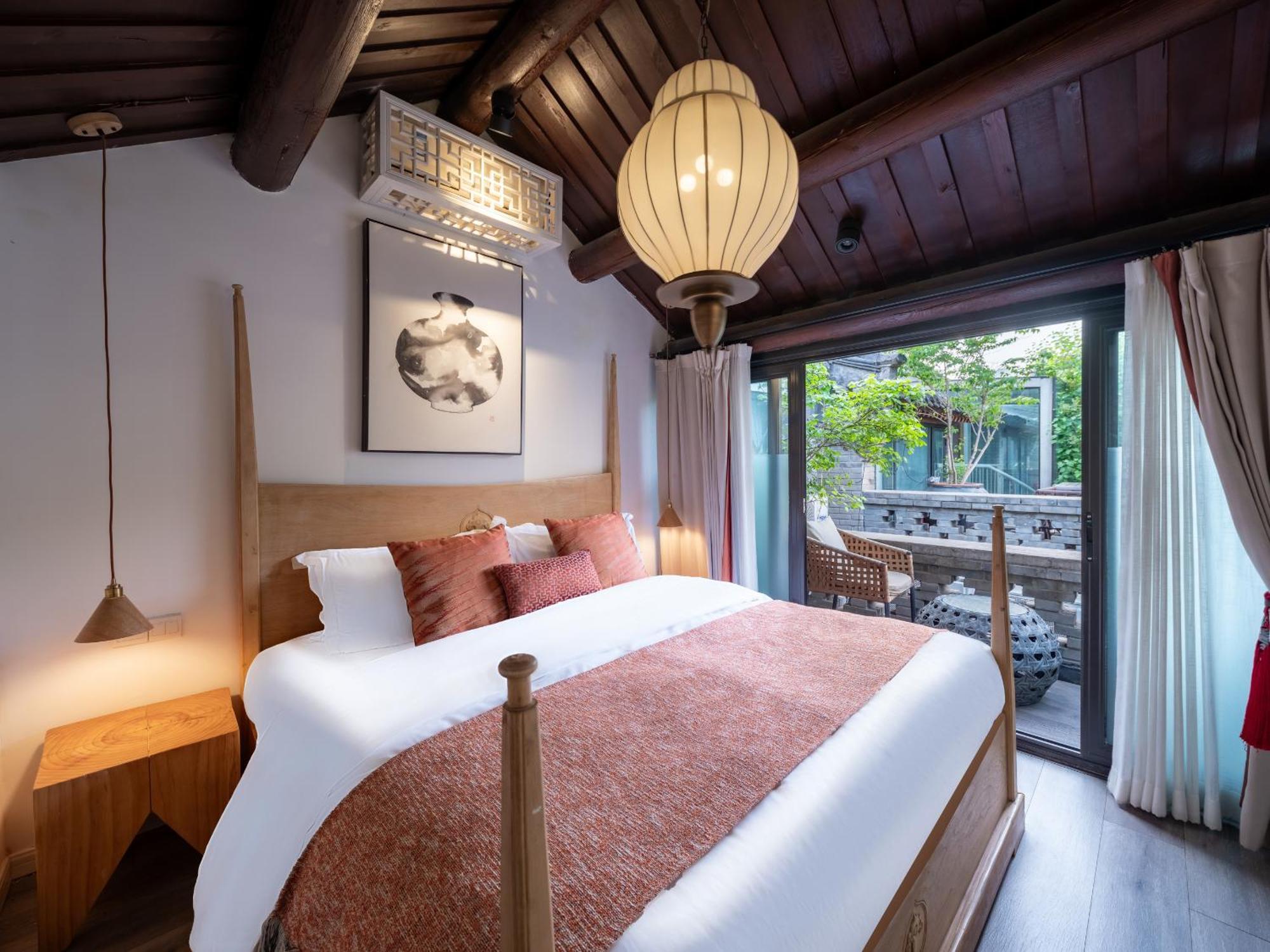 Beijing Le Zai Nan Luo Gu Xiang Wang Fu Jing Forbidden City Courtyard Hotel&Free Laundry Service&Free Coffee And Dumpling Experience Service Zewnętrze zdjęcie